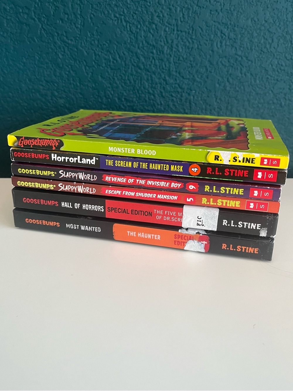 Goosebumps Horror Books by R.L. Stine - Lot of 6 Hardcover & Paperback
